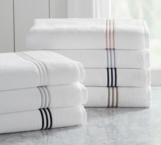 Grand Embroidered Organic Towels