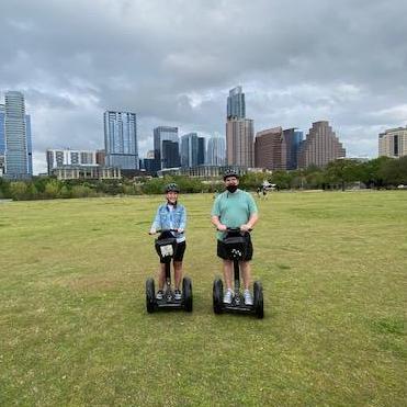 Our first day trip to Austin for a segway tour!