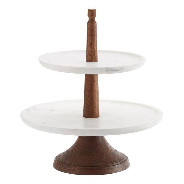 Chateau Marble Tiered Stand