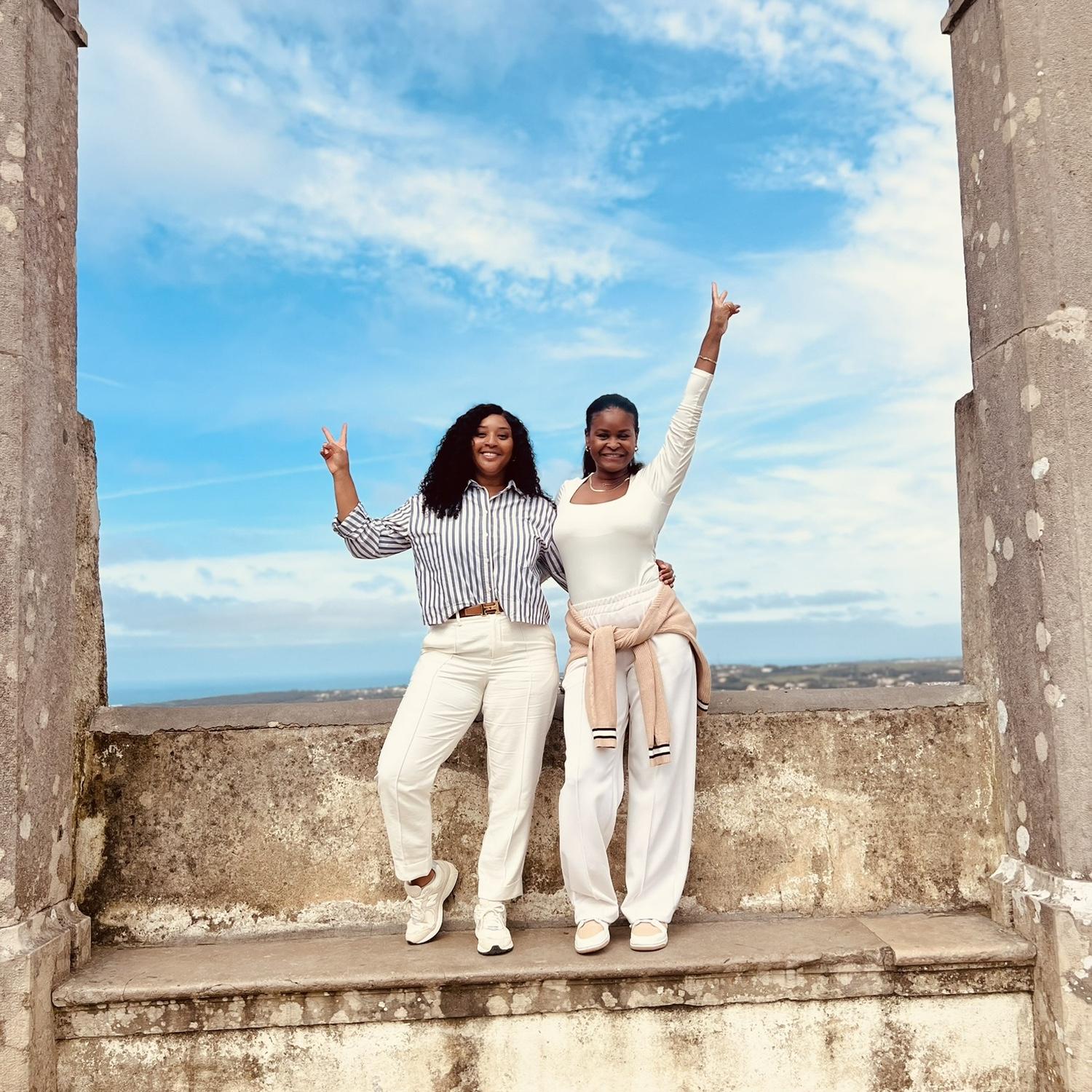 Portugal 2023. If we had an officiant, we might have gotten married at this castle!