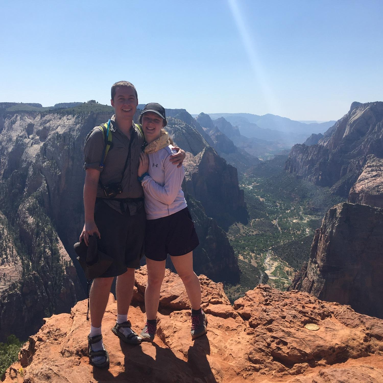 A beautiful view in Zion National Park!