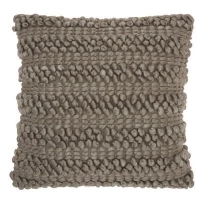 20"x20" Oversize Woven Striped Life Styles Square Throw Pillow - Mina Victory