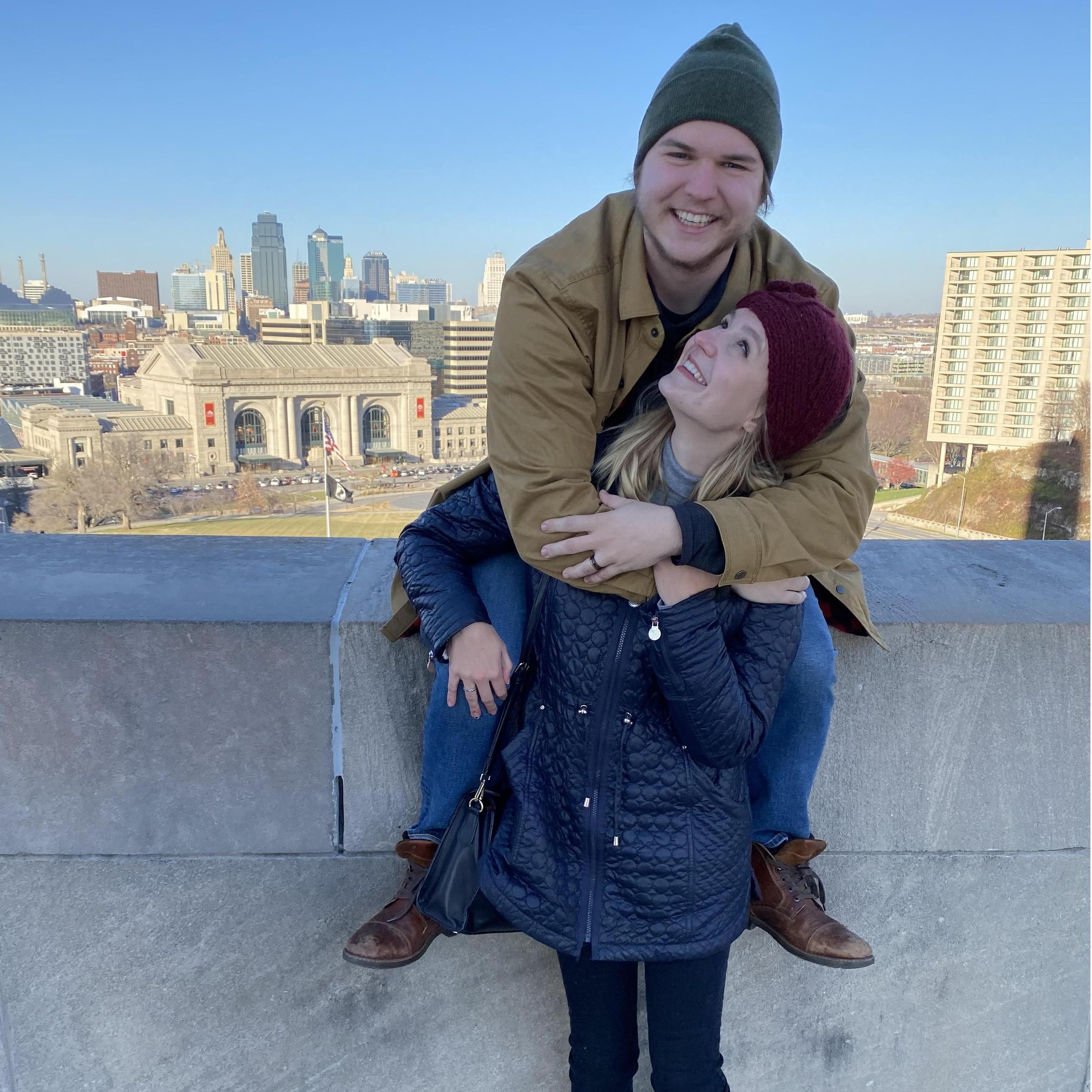 Visiting one of our favorite places, KC!