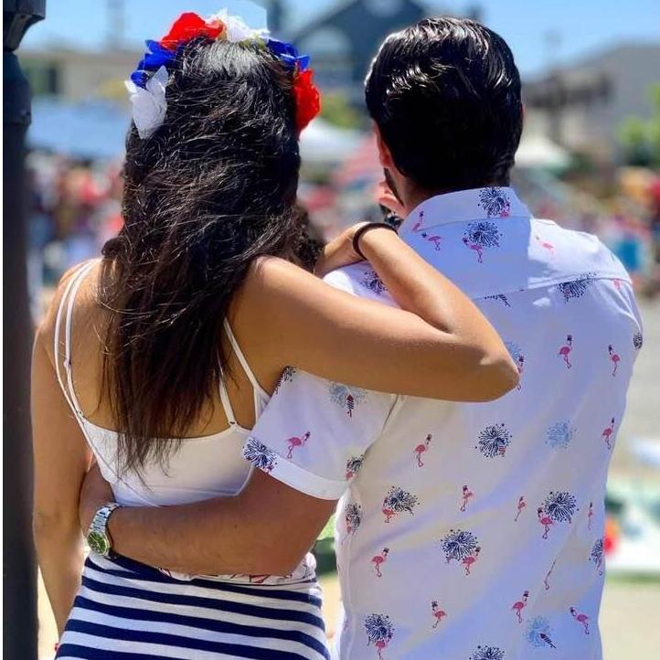 We love America and we wear its colors.