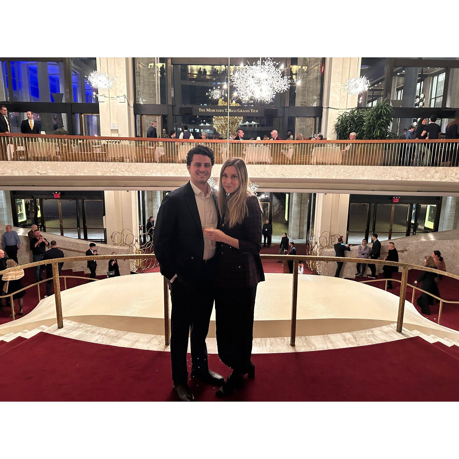 Night at the Metropolitan Opera, NYC