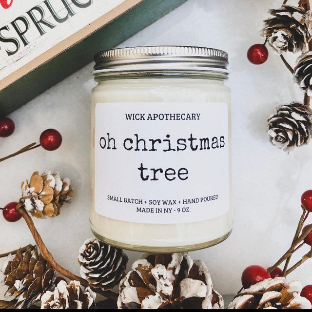 Wick Apothecary Christmas Tree Candle