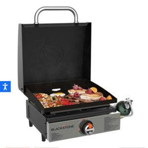 17" Tabletop Griddle with Hood