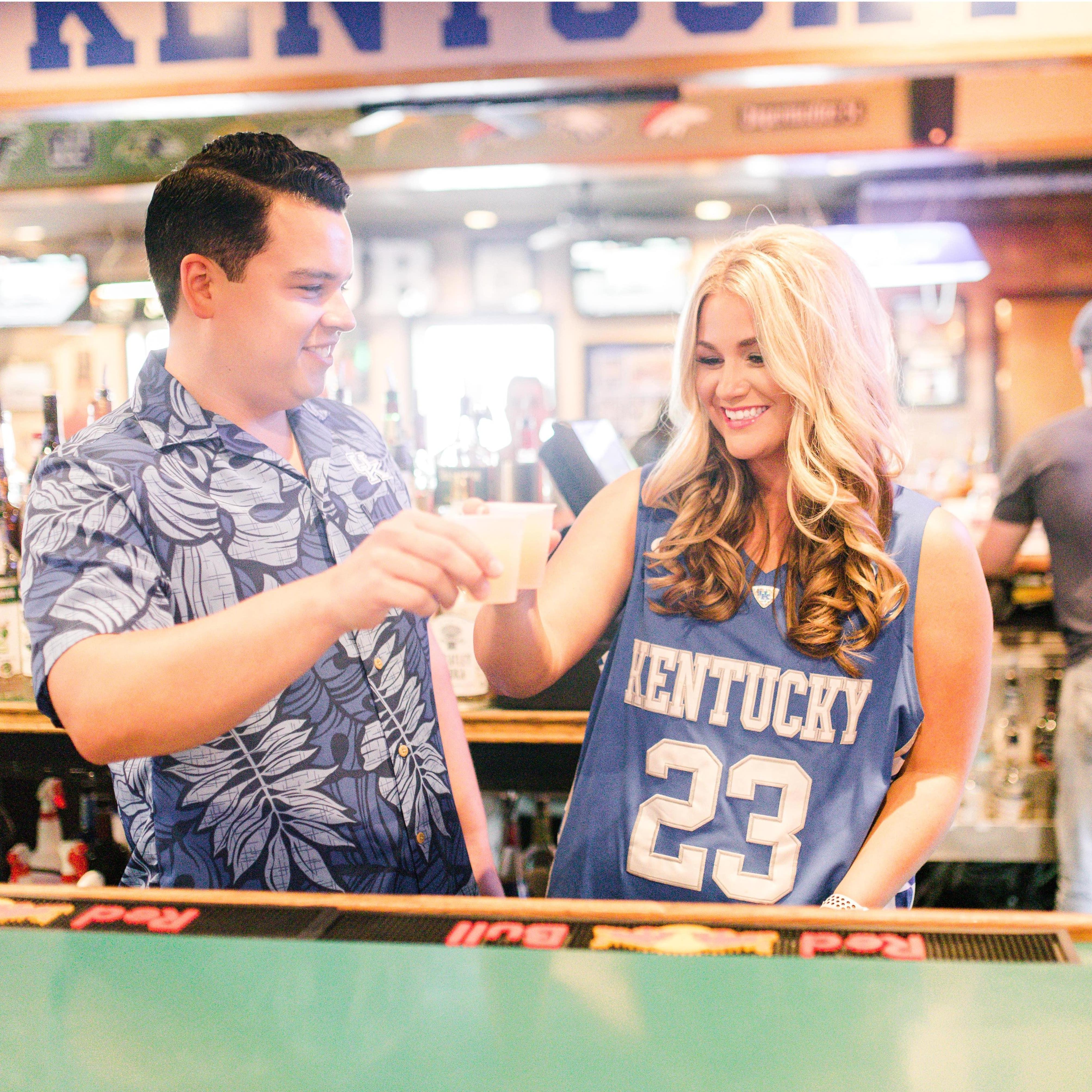 Engagement Photos, Campus Pub, Lexington, KY