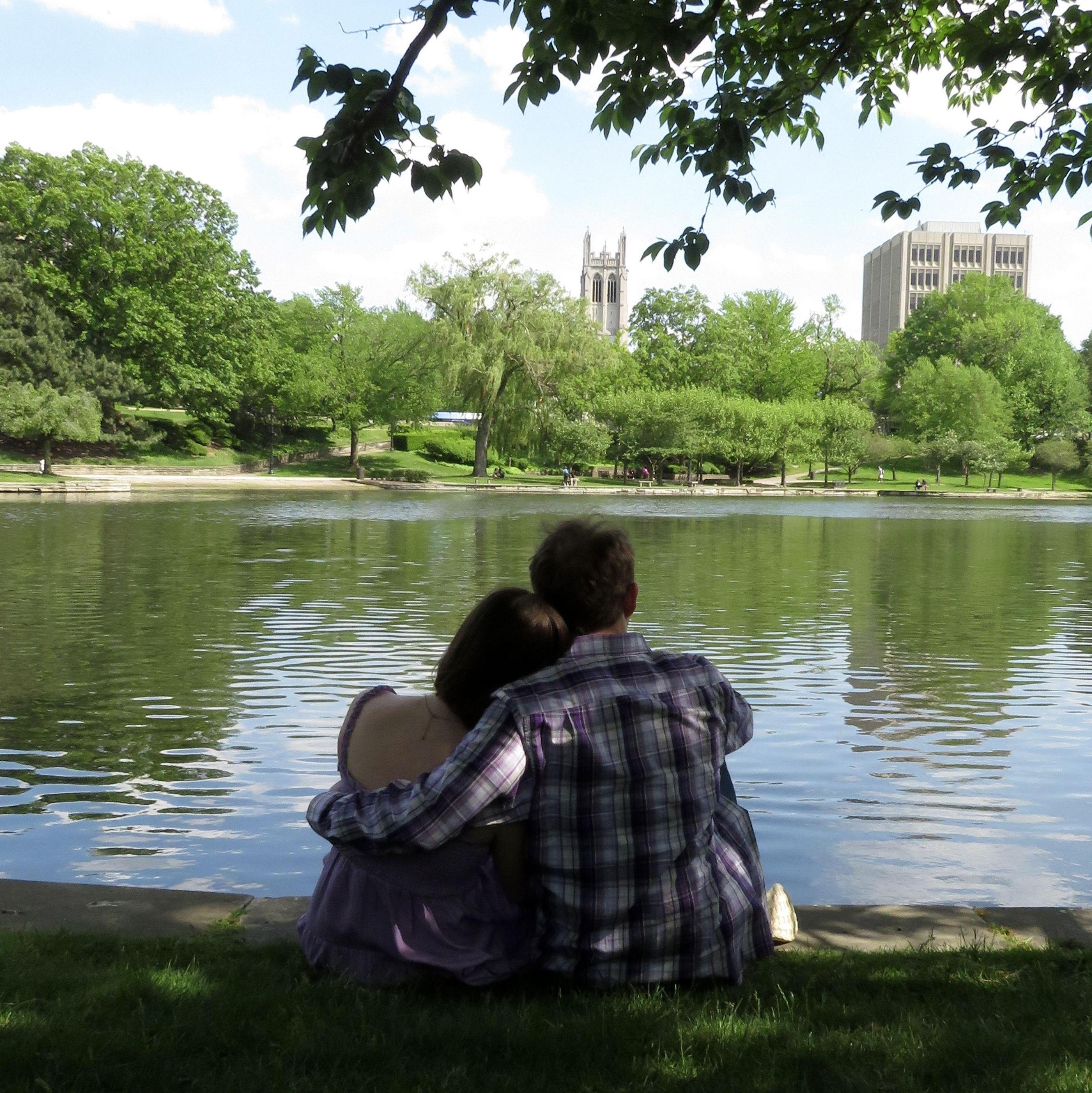 Whether it's gazing at the stars or admiring the scenery, we always enjoy it with each other's company