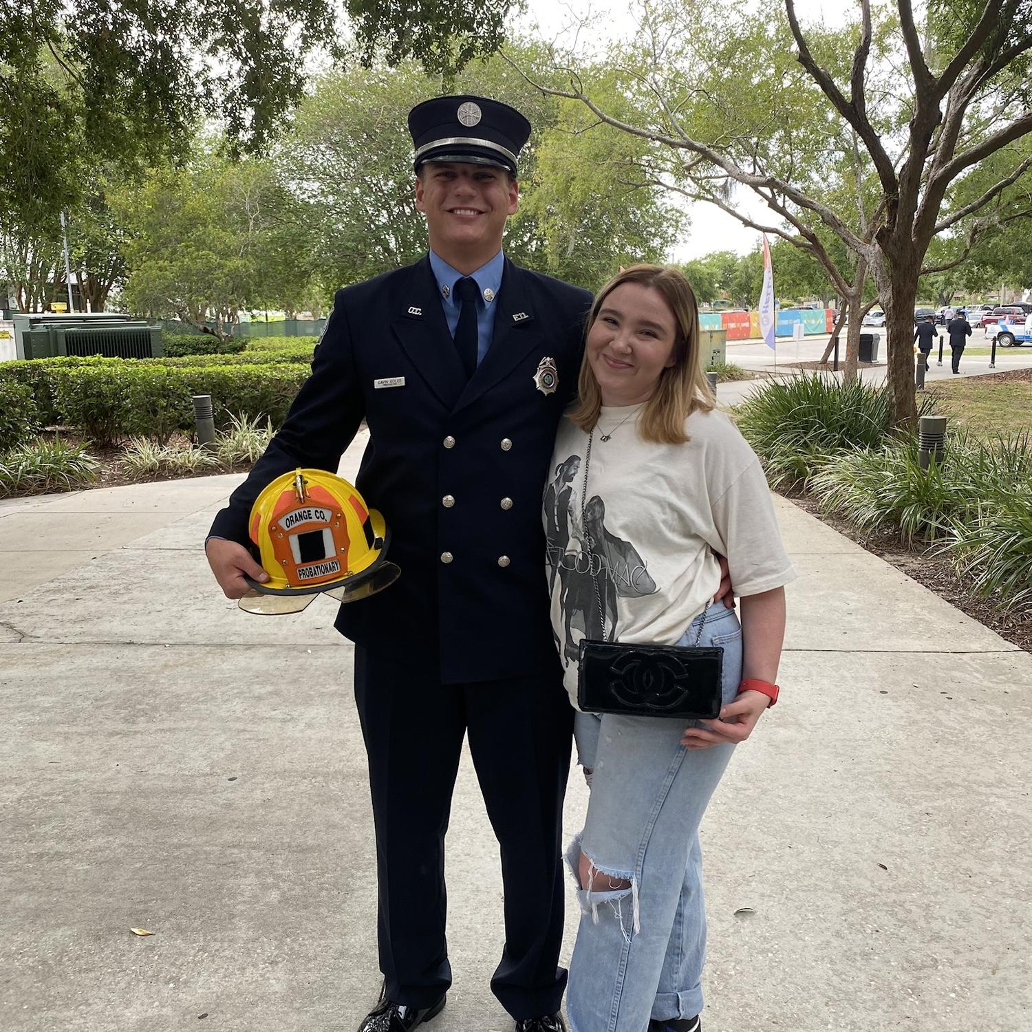 June 2021
Gavin graduates fire college!