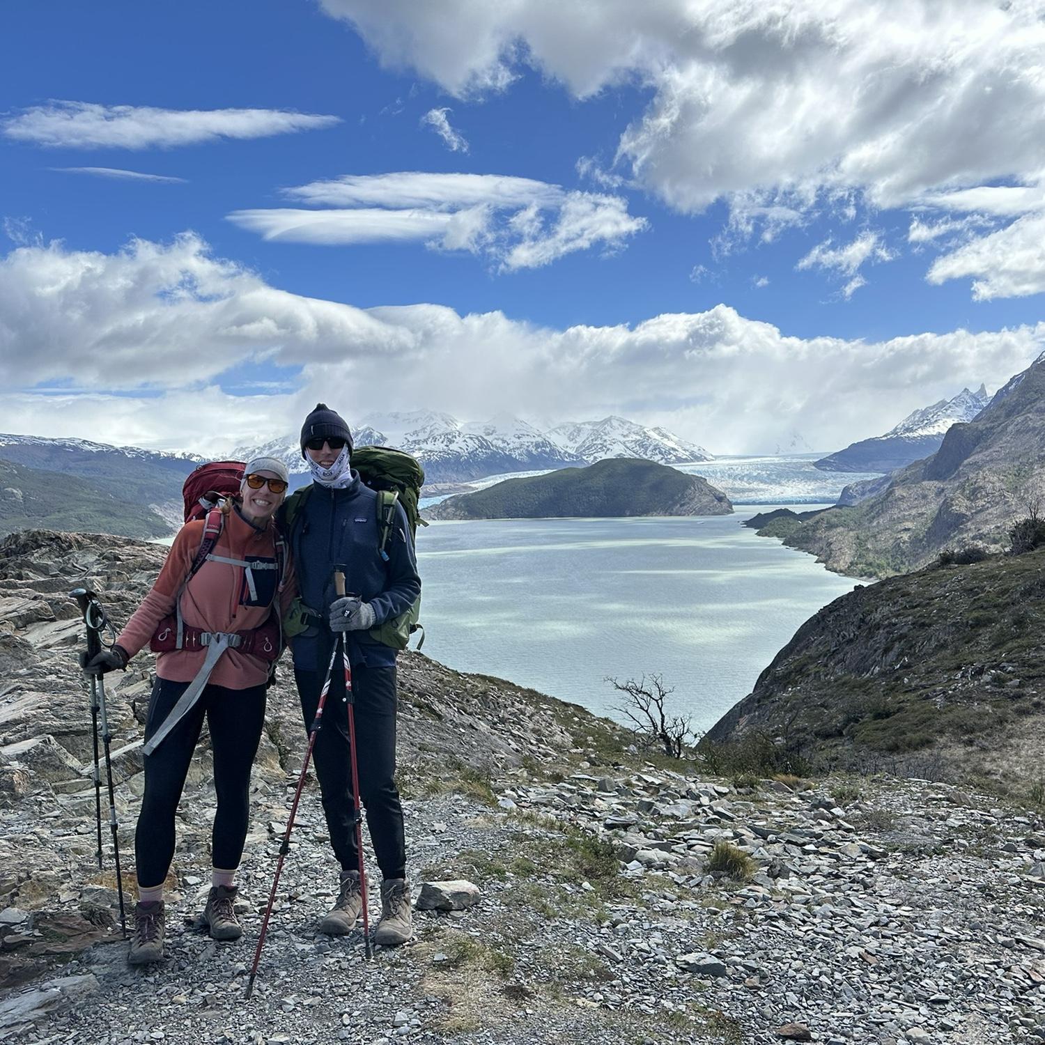 First backpacking trip together in Patagonia!