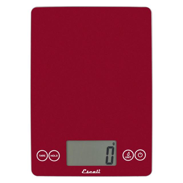 Escali Arti Glass Digital Scale Silver