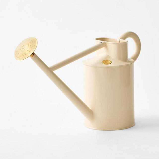 Haws Bearwood Brook 2-Gallon Watering Can, Cream
