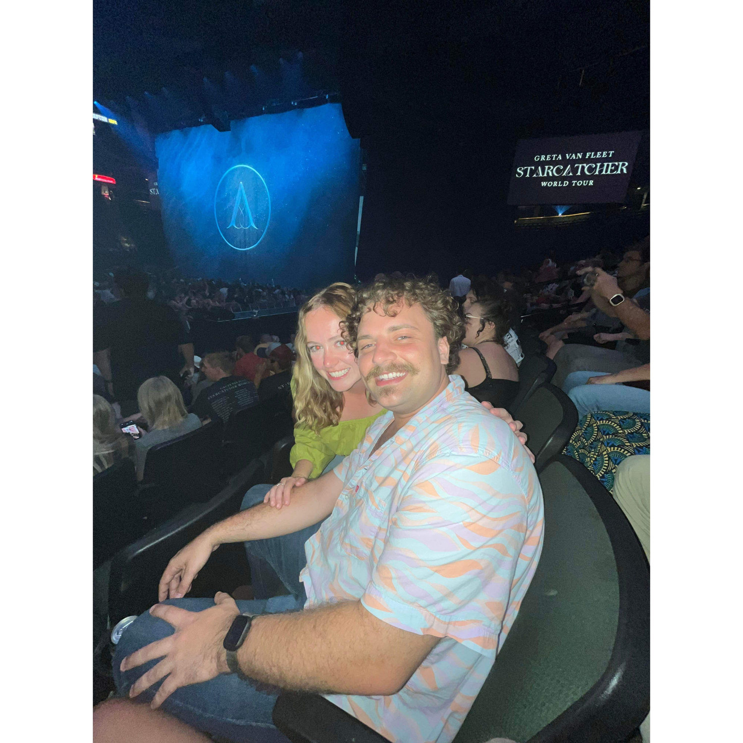 We love going to concerts together, Greta Van Fleet was a favorite.