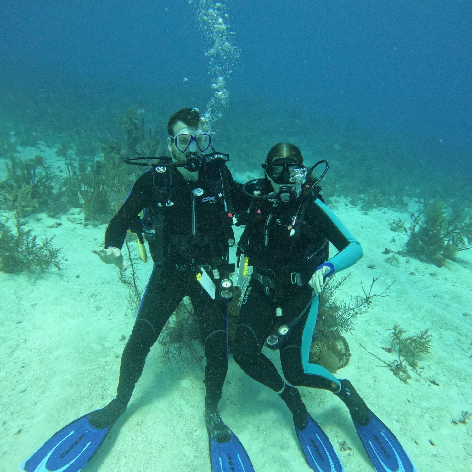 Honeymoon: Scuba diving in Belize