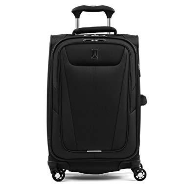 Travelpro Maxlite 5 Lightweight Carry-on 21" Expandable Softside Luggage Black, 21-inch