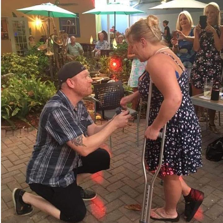 She said YES!