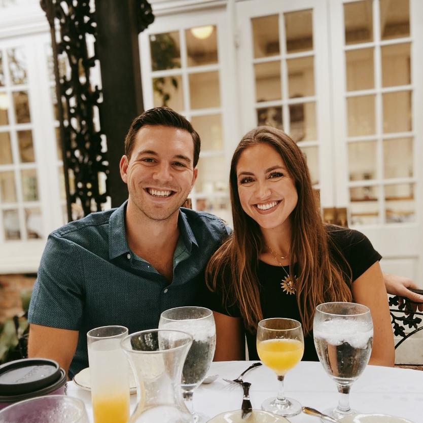 Alex's first brunch at Court of Two Sisters in NOLA