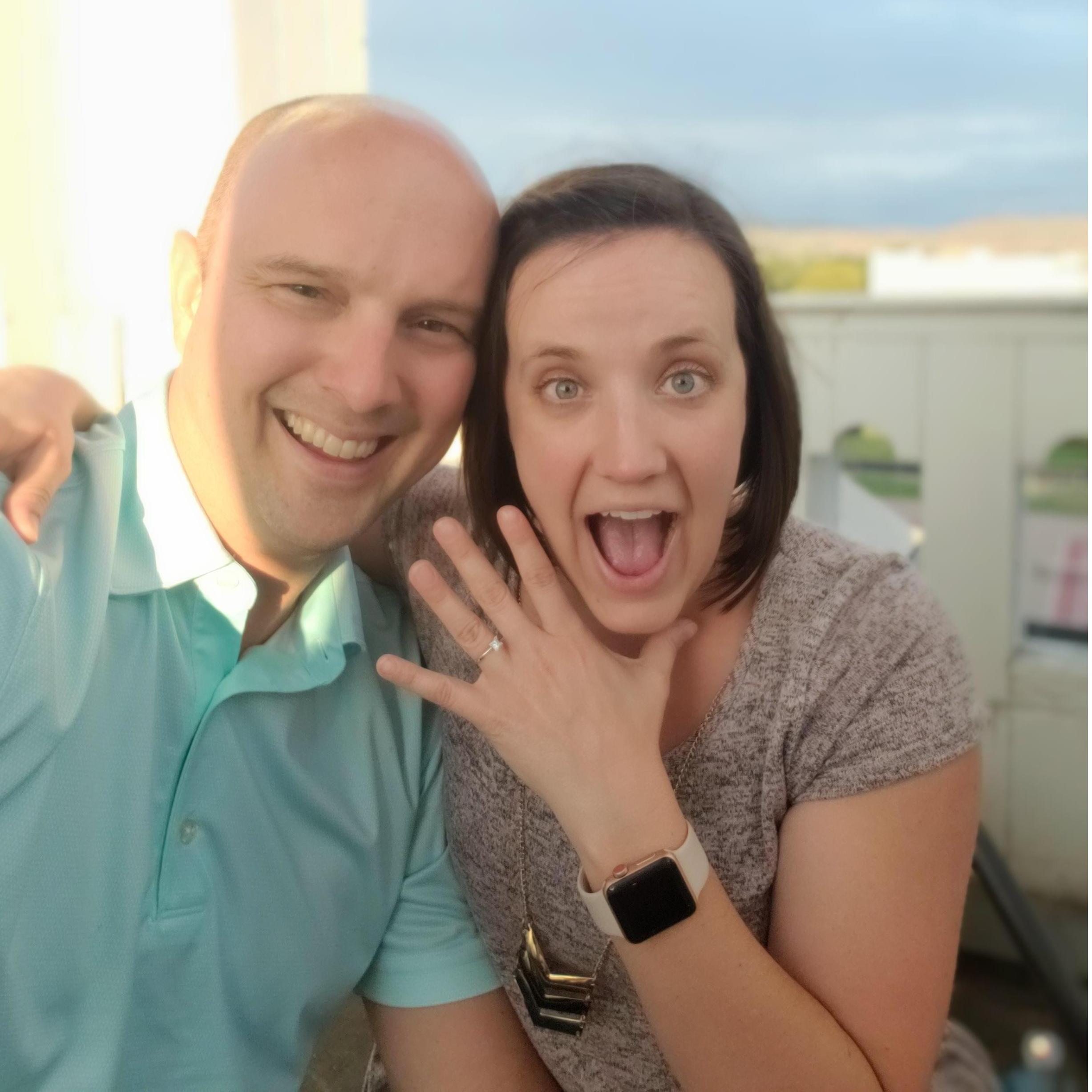 She said yes!
