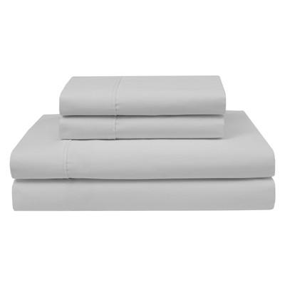 Wrinkle Free 420 Thread Count Cotton Sheet Set (Queen)White - Elite Home Products