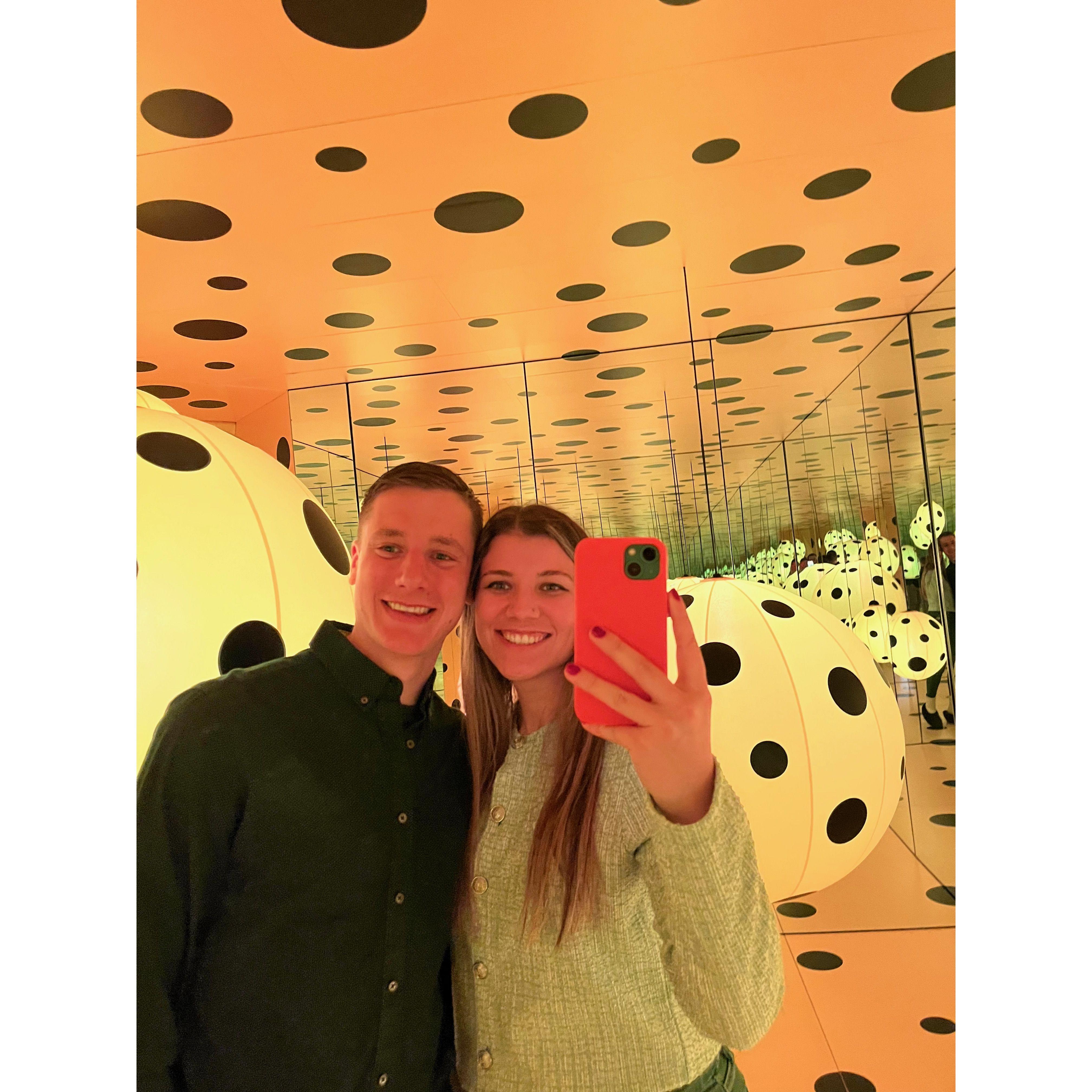 Our annual museum visit on Valentine's Day!