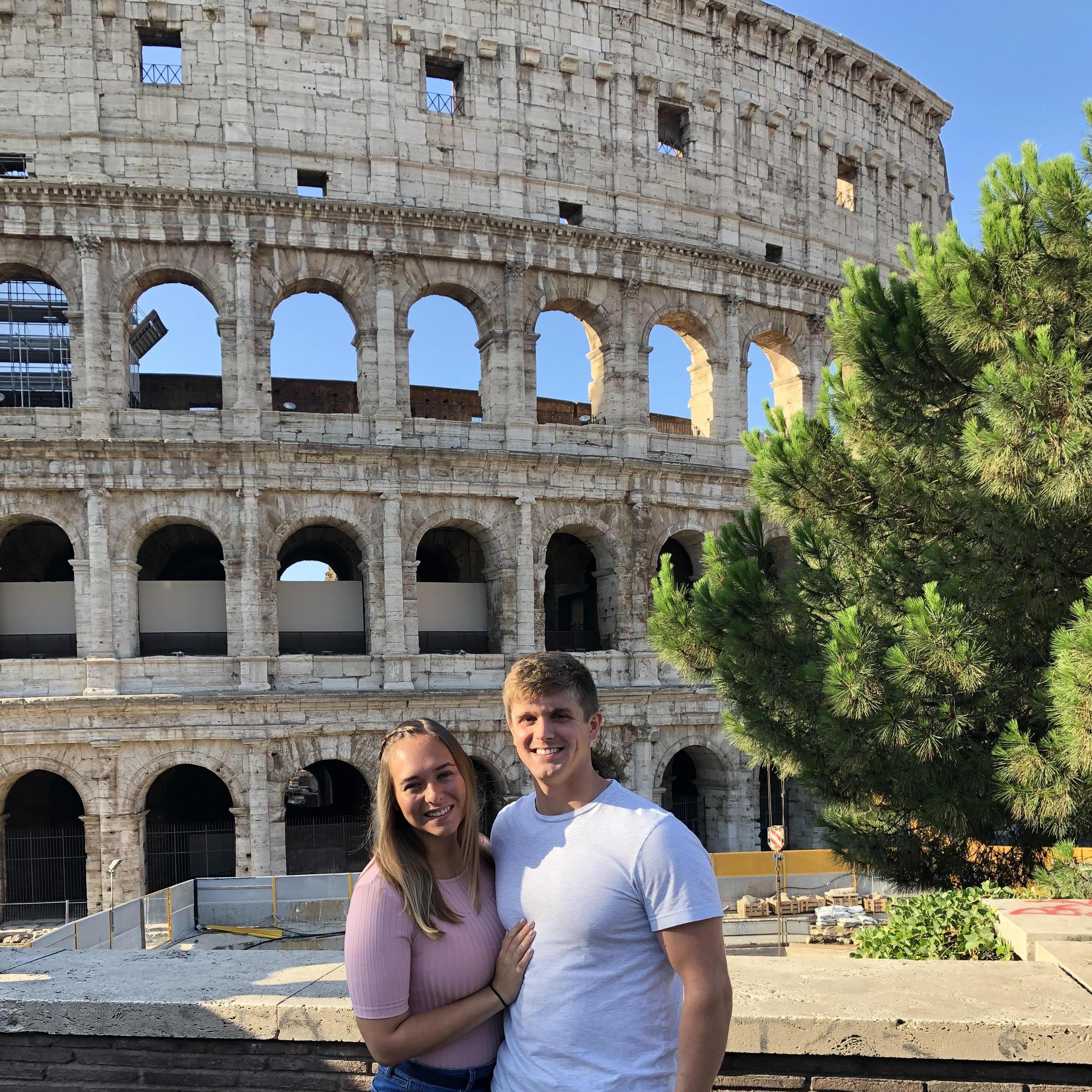 First day in Rome, Italy. 2019
