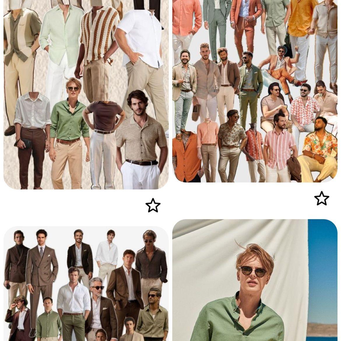 Attire example for the men