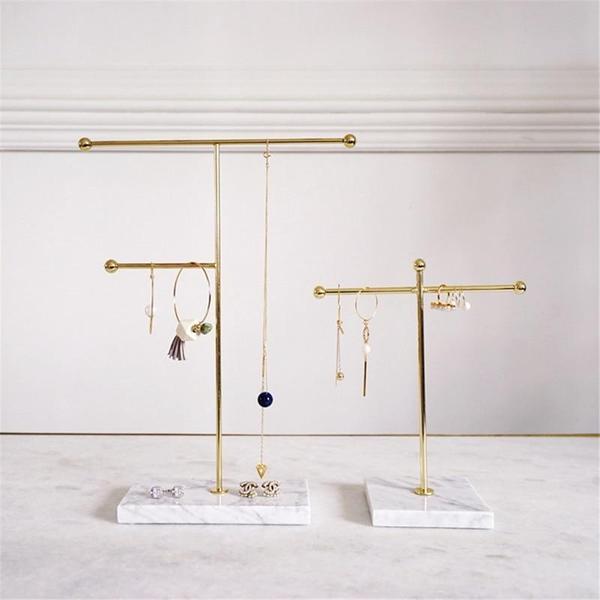 Nordic Marble Jewelry Rack