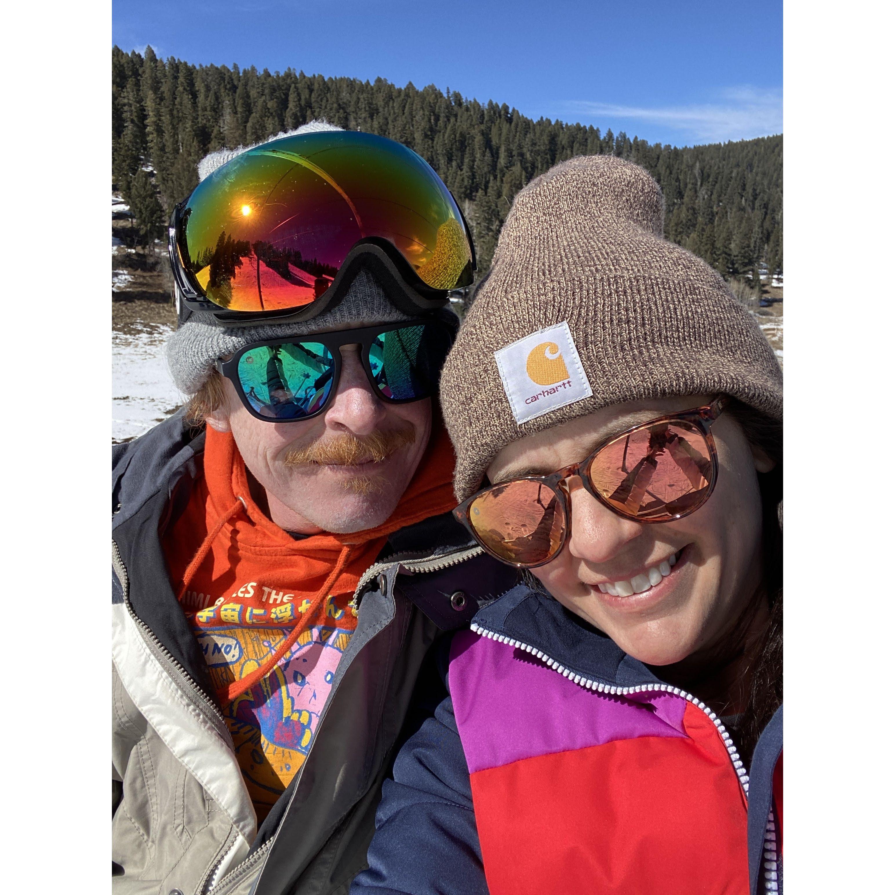Shreddin' the gnar in Cloudcroft