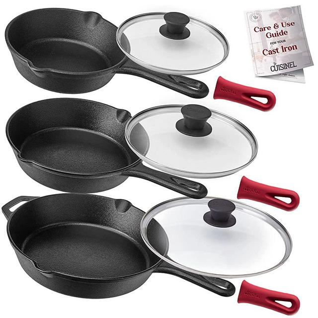 FRUITEAM 10pcs Cookware Set Ceramic Nonstick Soup Pot/Milk Pot/Frying Pans  Set