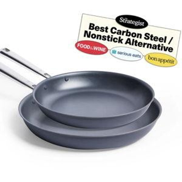 Carbon Nonstick™ Frying Pans (8+10 Inch)