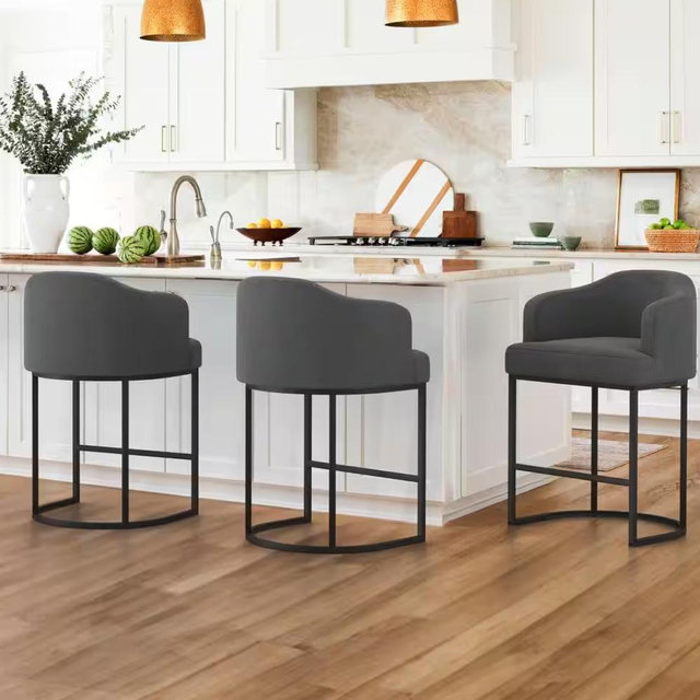 Grey stools