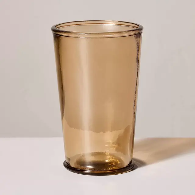 16oz Recycled Glass Tumbler Tan - Hearth & Hand™ with Magnolia