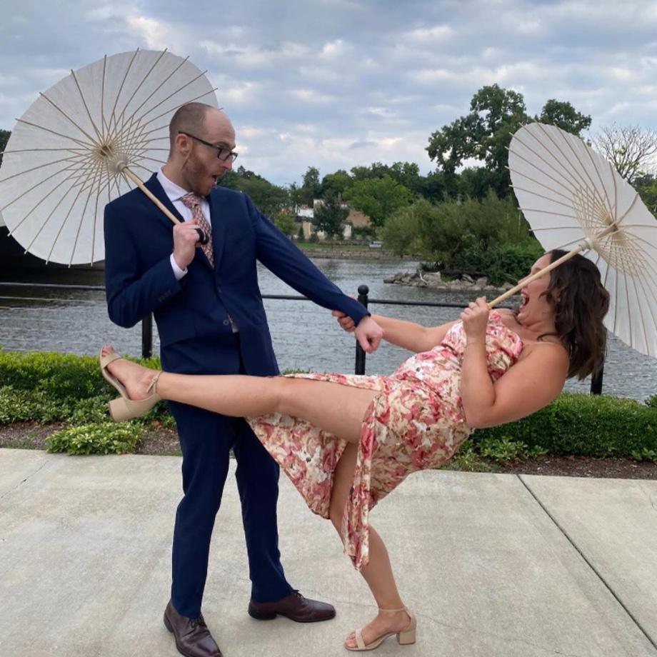 August 2022 - Geneva, IL for Tori's cousin's AJ and Nathalie's wedding