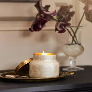 Capri Blue Volcano Capiz Jar Candle​ in M