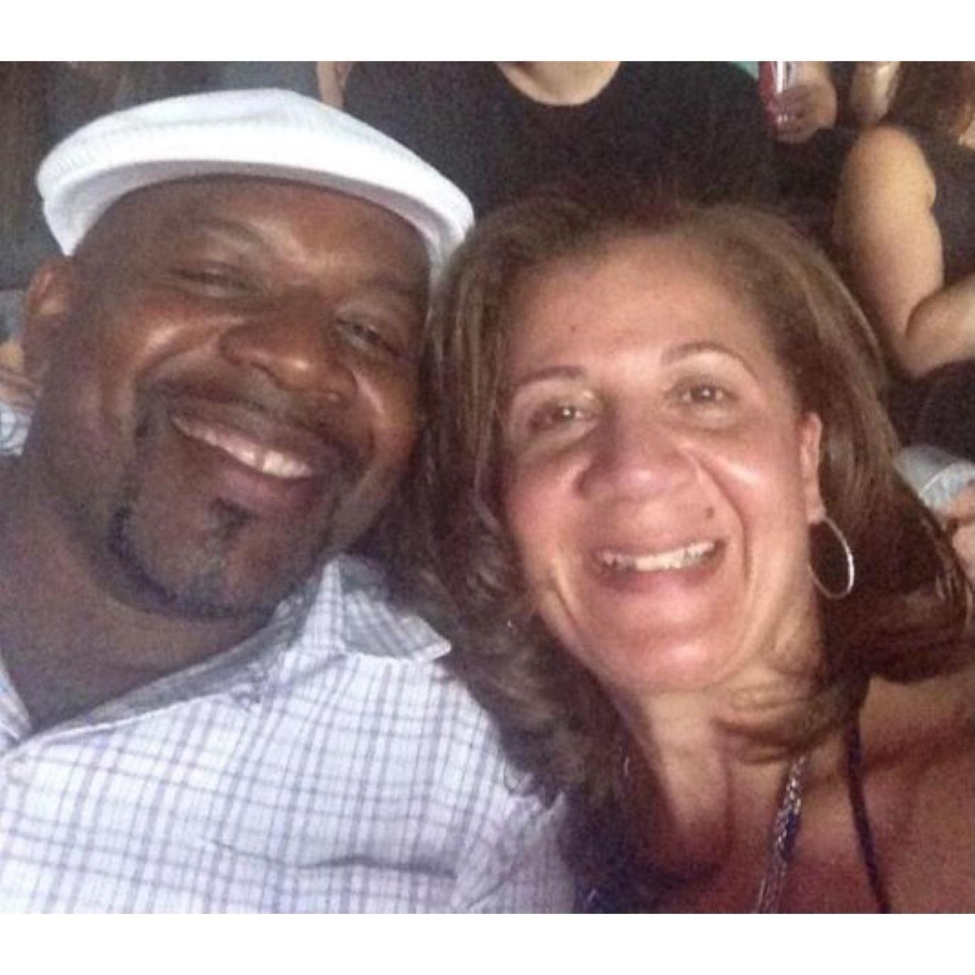 Laughing at a Kevin Hart concert