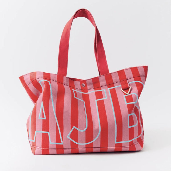 Striped Custom Alpha Tote - Custom Cabana