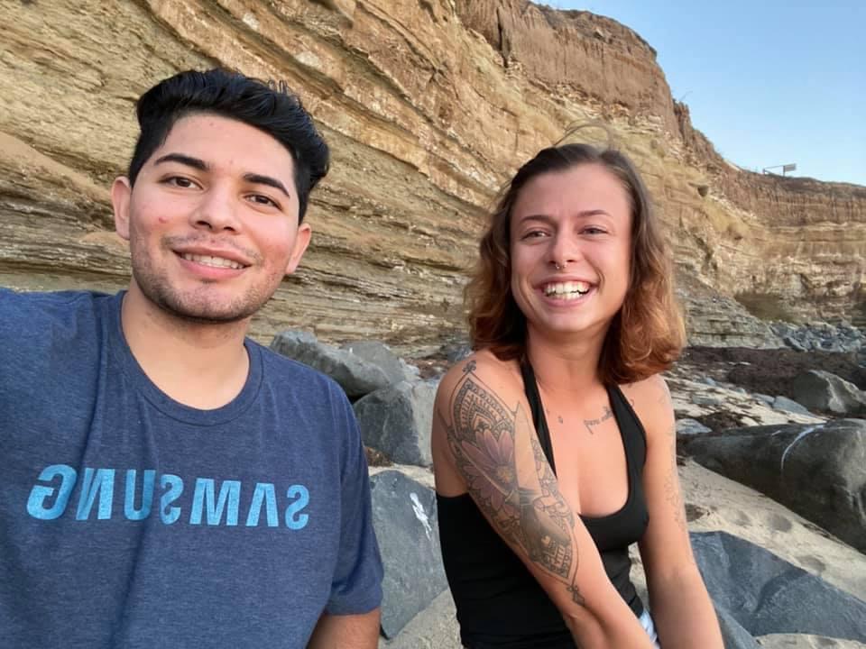 Our first date.