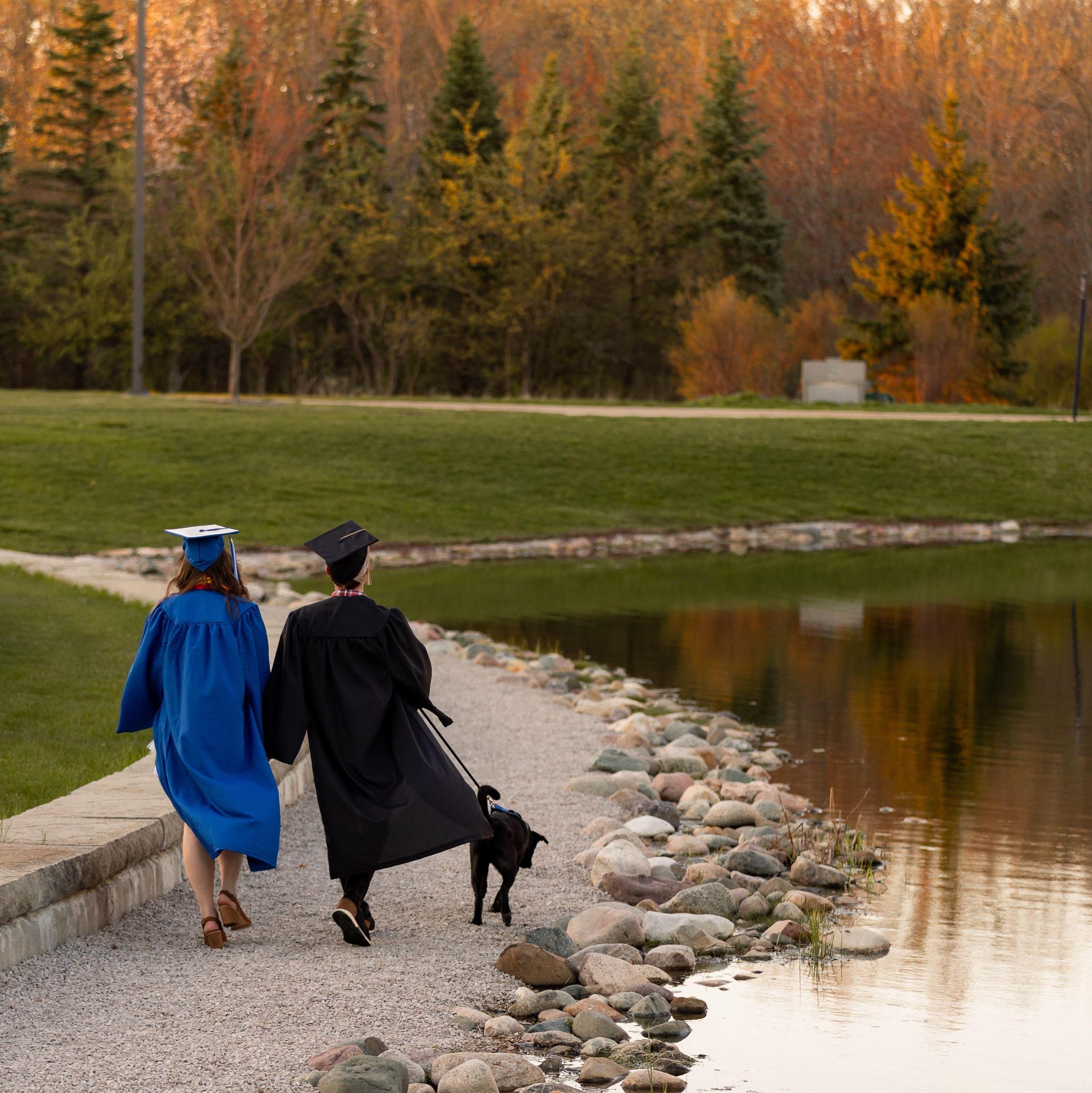 More grad photos with Azzie!