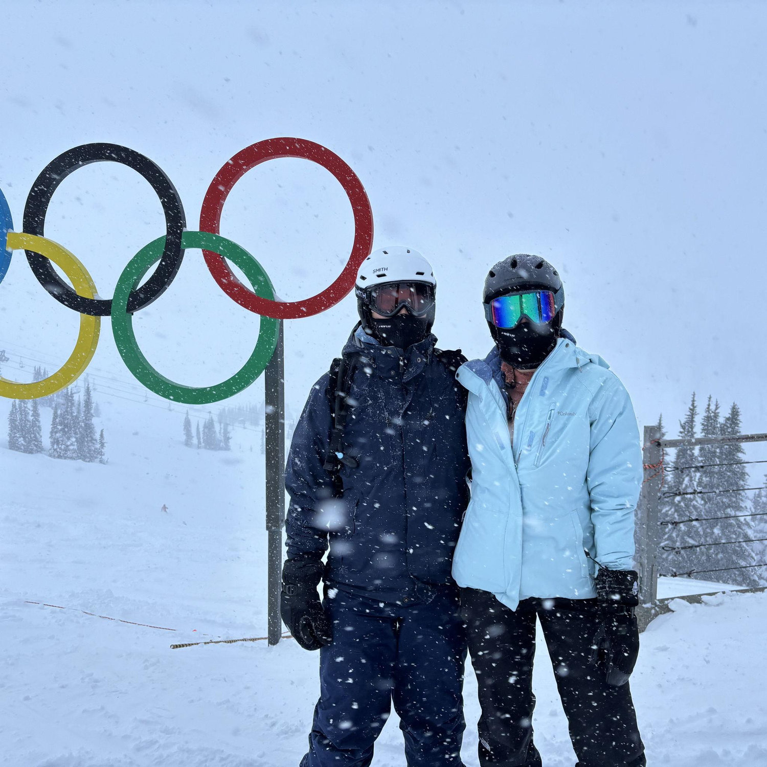 Skiing in Whistler, Canada