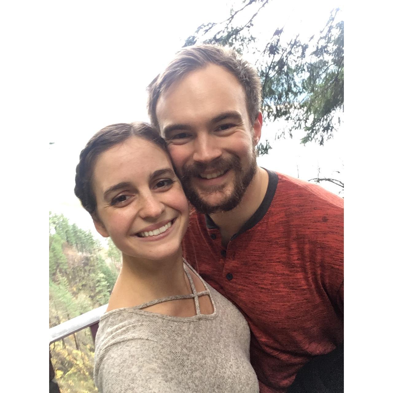 Being apart for a year has been rough, but it's meant lots of adventures on the West Coast!