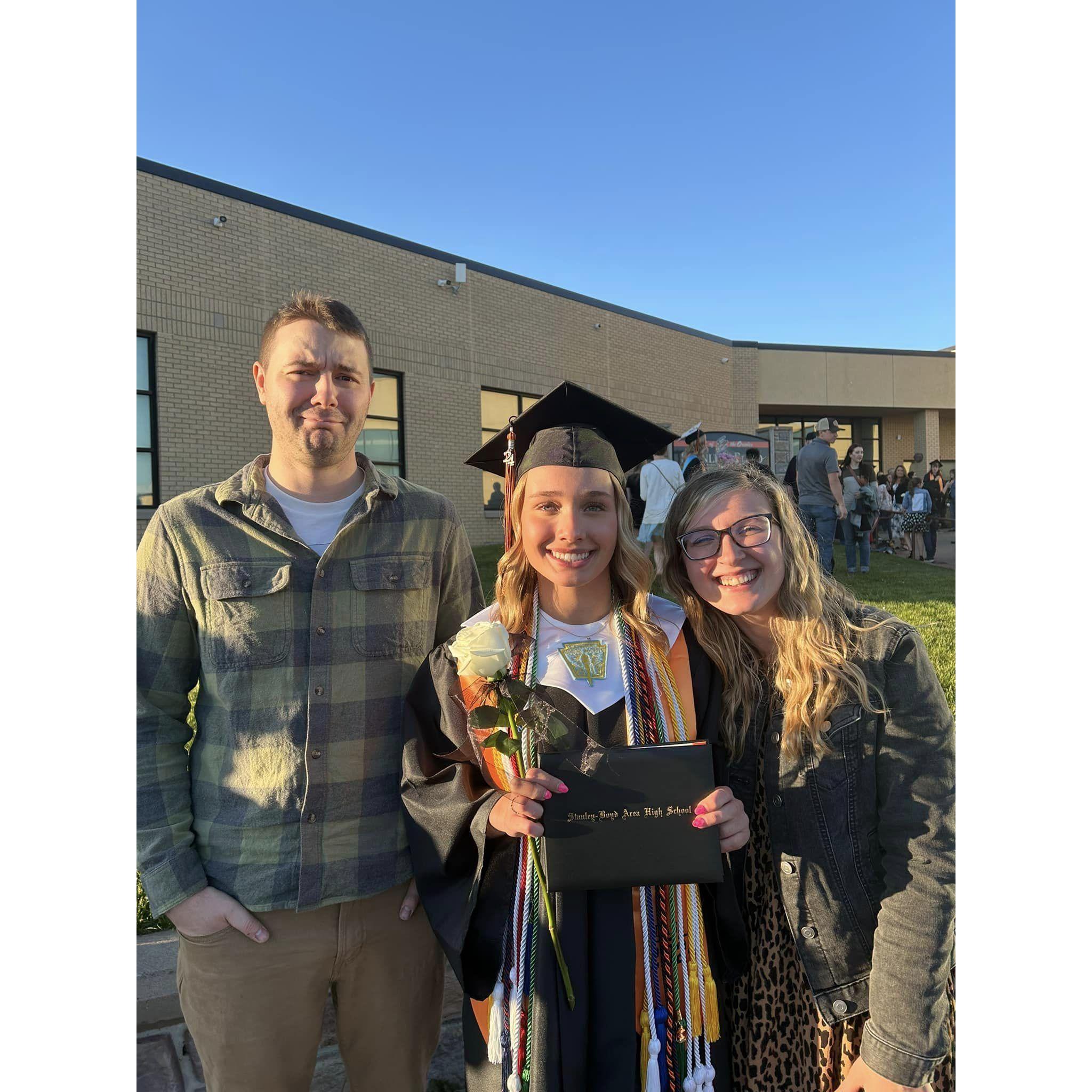 Megan's graduation
