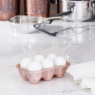 Antique Copper Aluminum Egg Tray