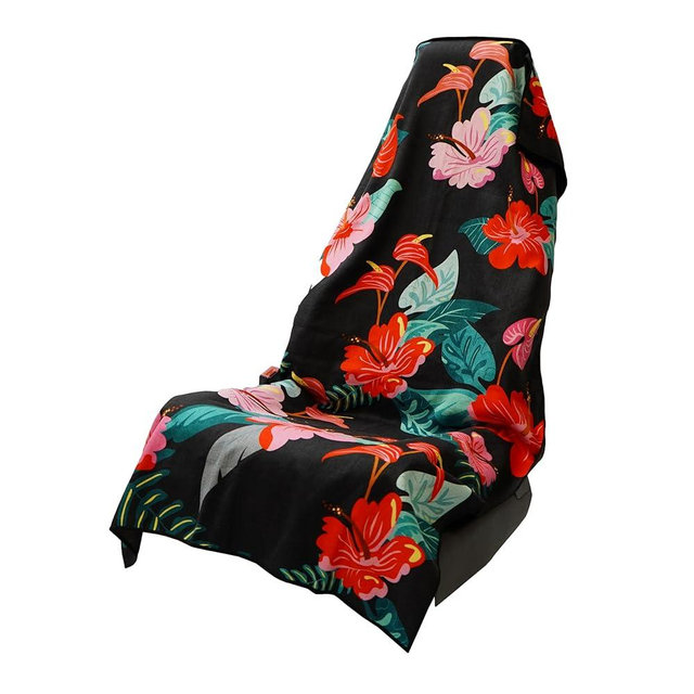 Sprints Athletic Running Towel, Full-Sized, Car Seat Cover - Performance Microfiber (Moonrise in Maui)
