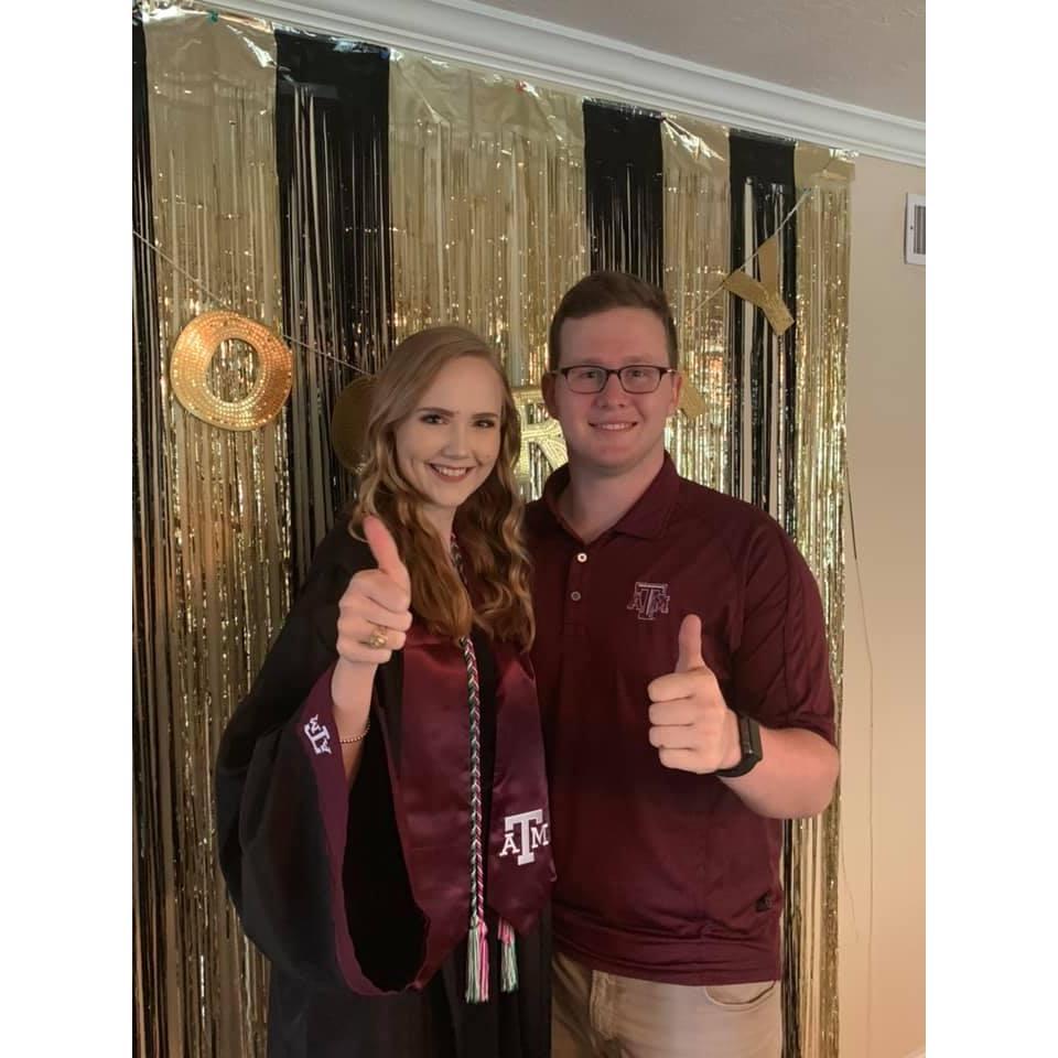 Ashlyn's graduation day! May, 2019