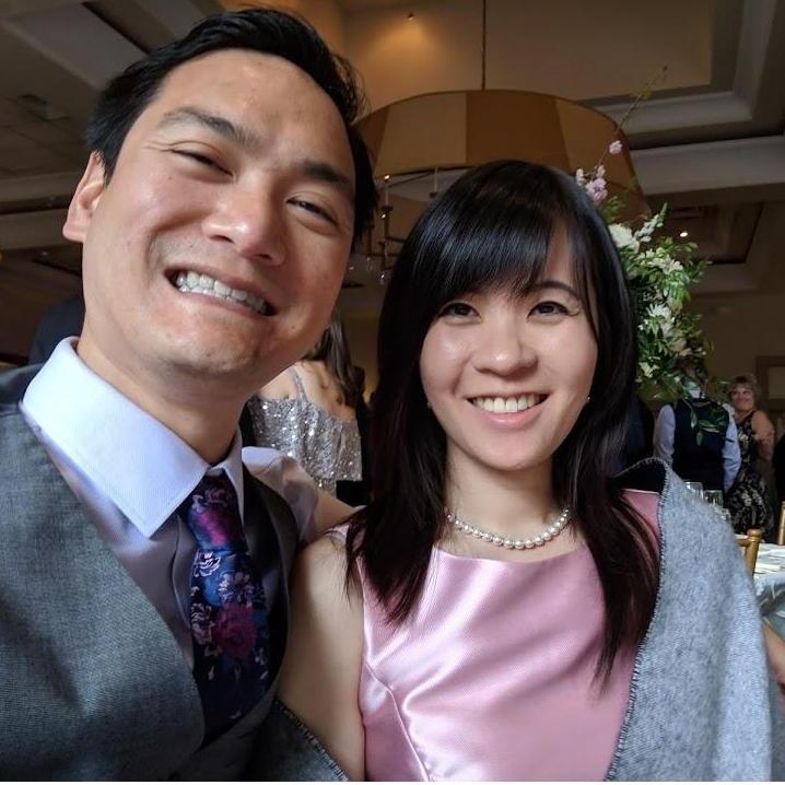 Our first wedding to get her