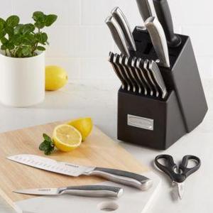 Cuisinart - Stainless Steel 17-Piece Cutlery Set, Created for Macy's
