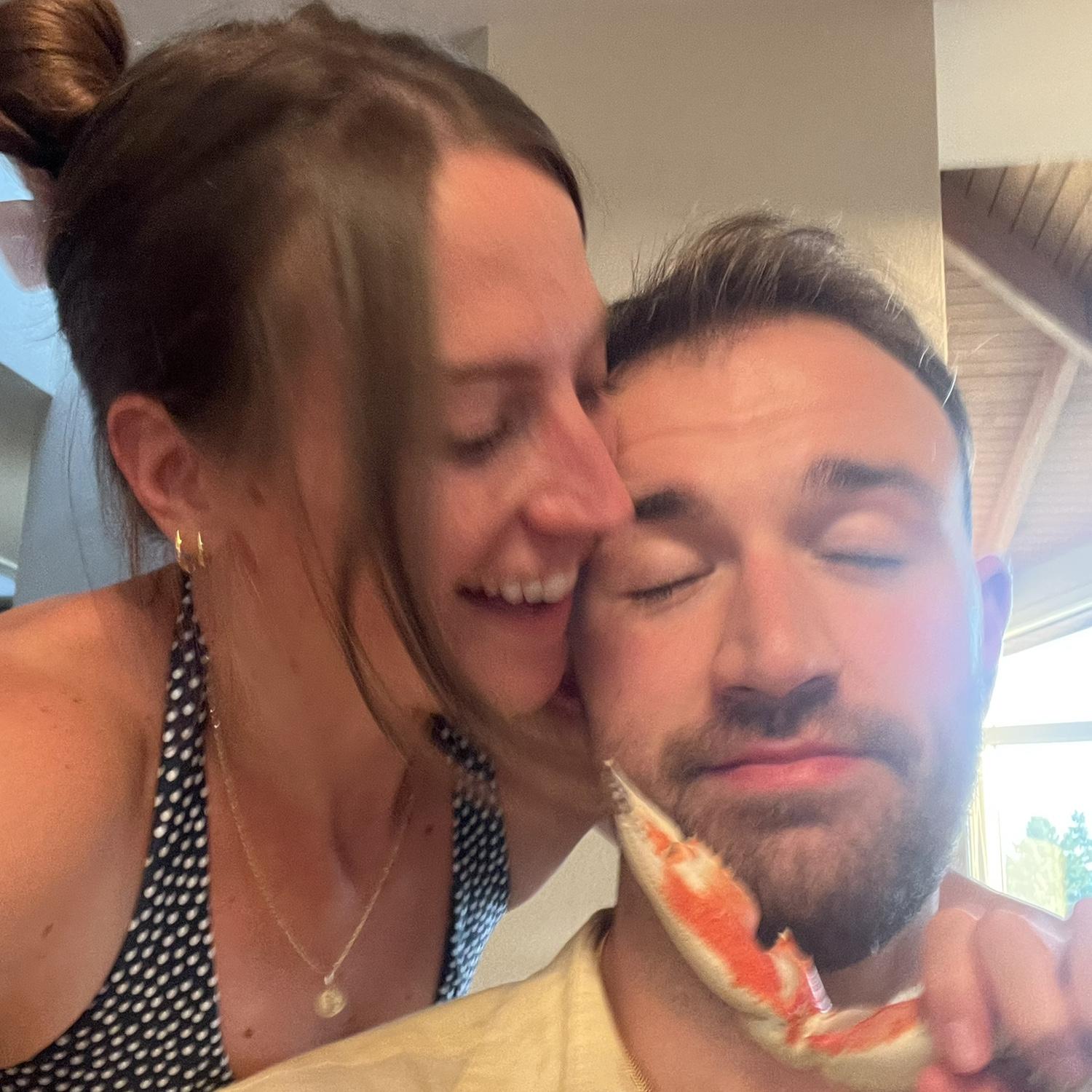 Megan’s birthday with Dungeness crab galore 😝