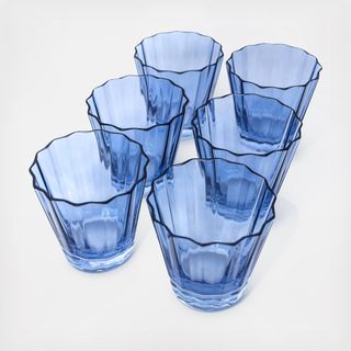 Estelle Sunday Low Ball Glass, Set of 6