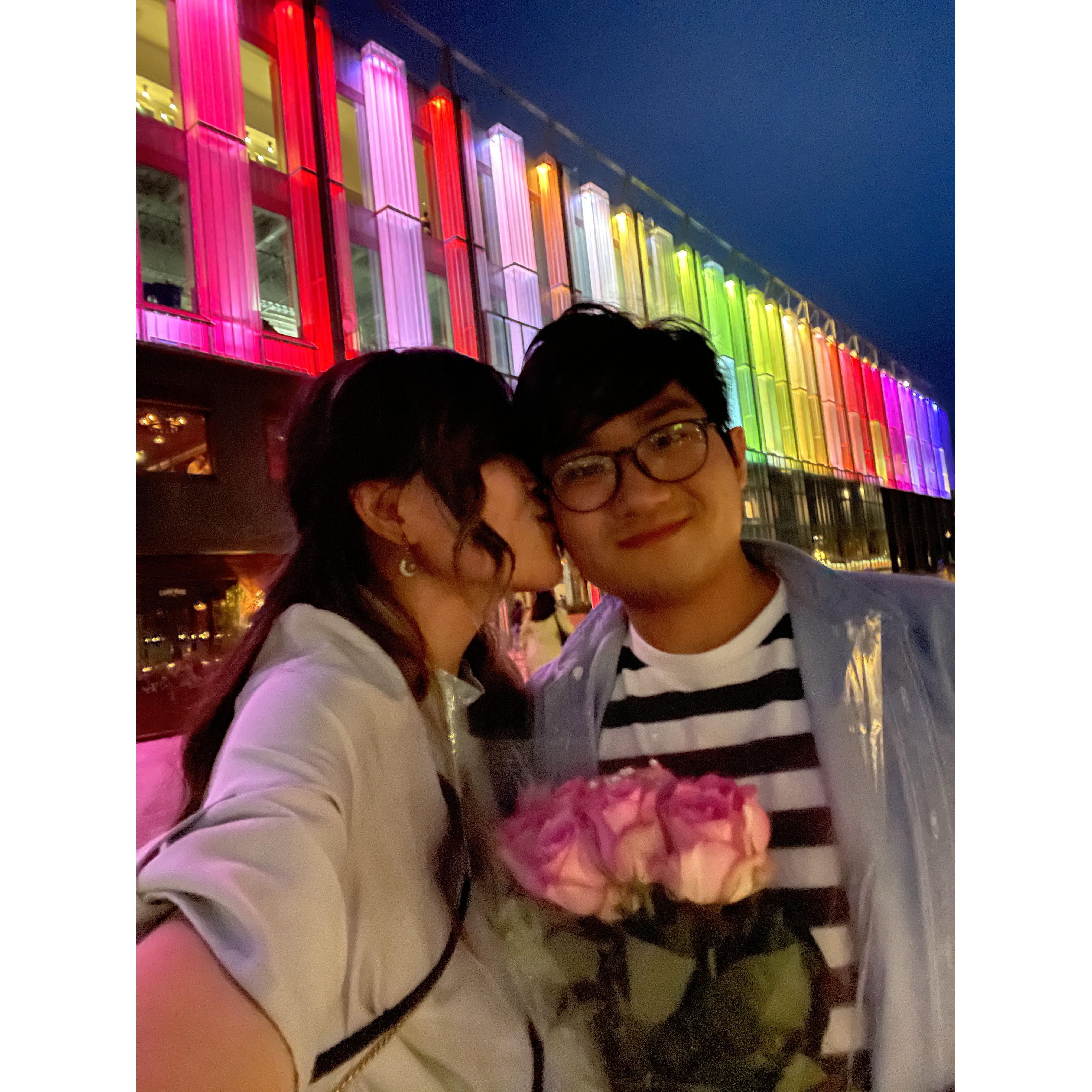 [2021-06] Her first birthday with him.